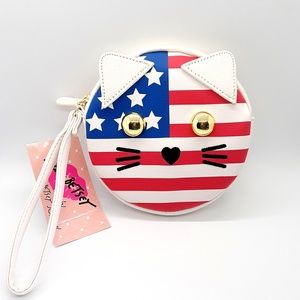 Luv Betsey America Kitty Coin Purse lbmerica